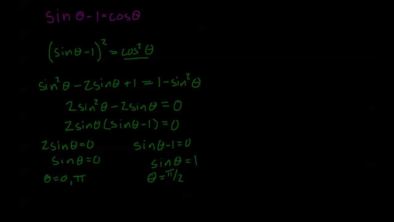 7.5.1 - More Trig Equations 3