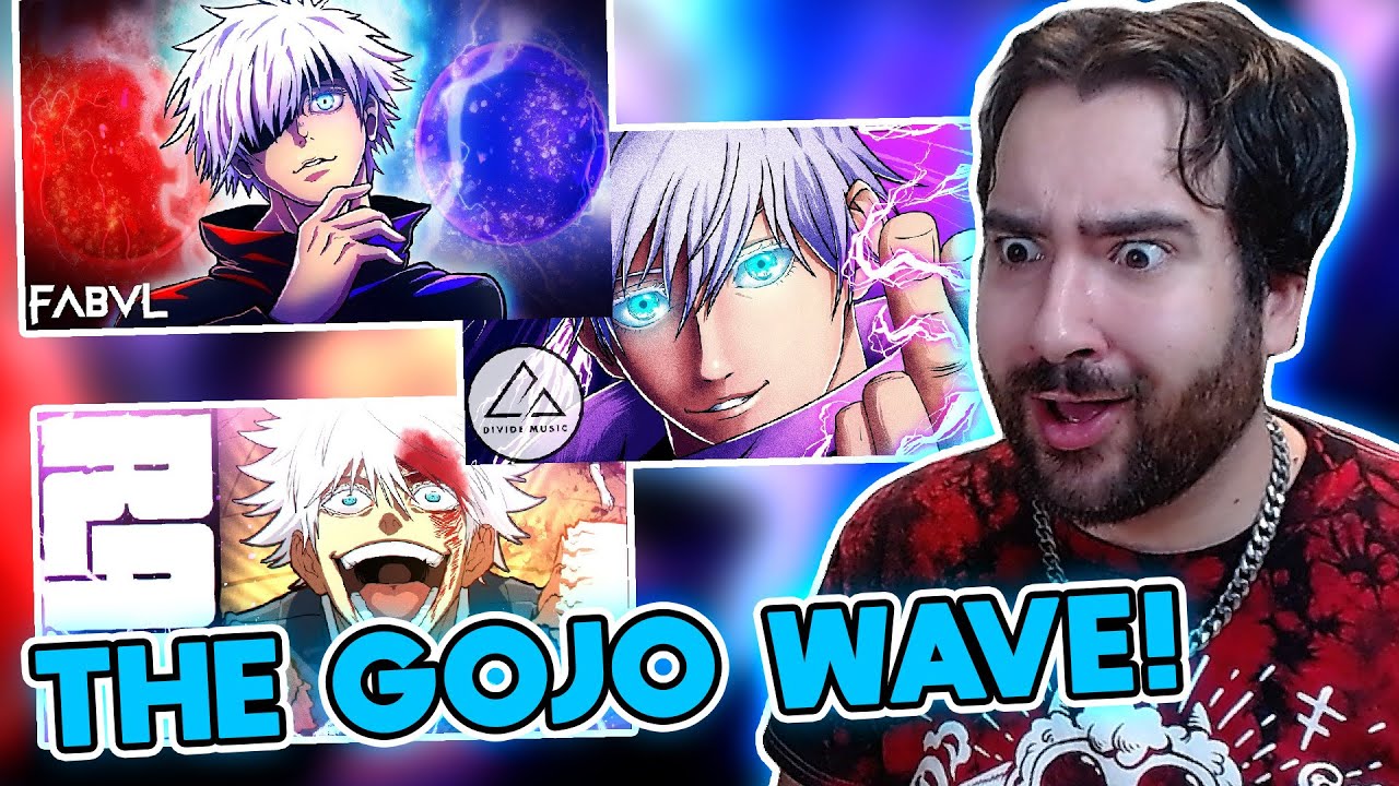 REACTION - GOJO RAP SONGS! by FabvL, Divide Music, and Daddyphatsnaps