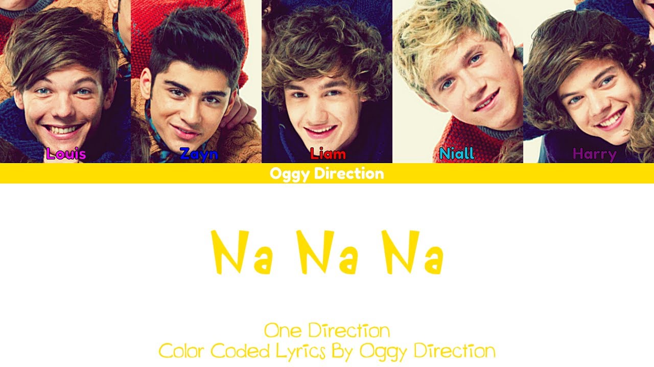 One Direction - Na Na Na (New Color Coded Lyrics 2024)