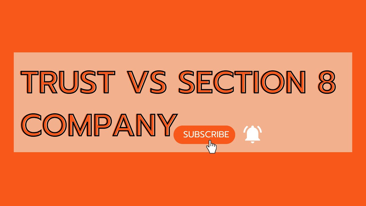 Trust vs Section 8 Company: Which One is Better for NGOs?