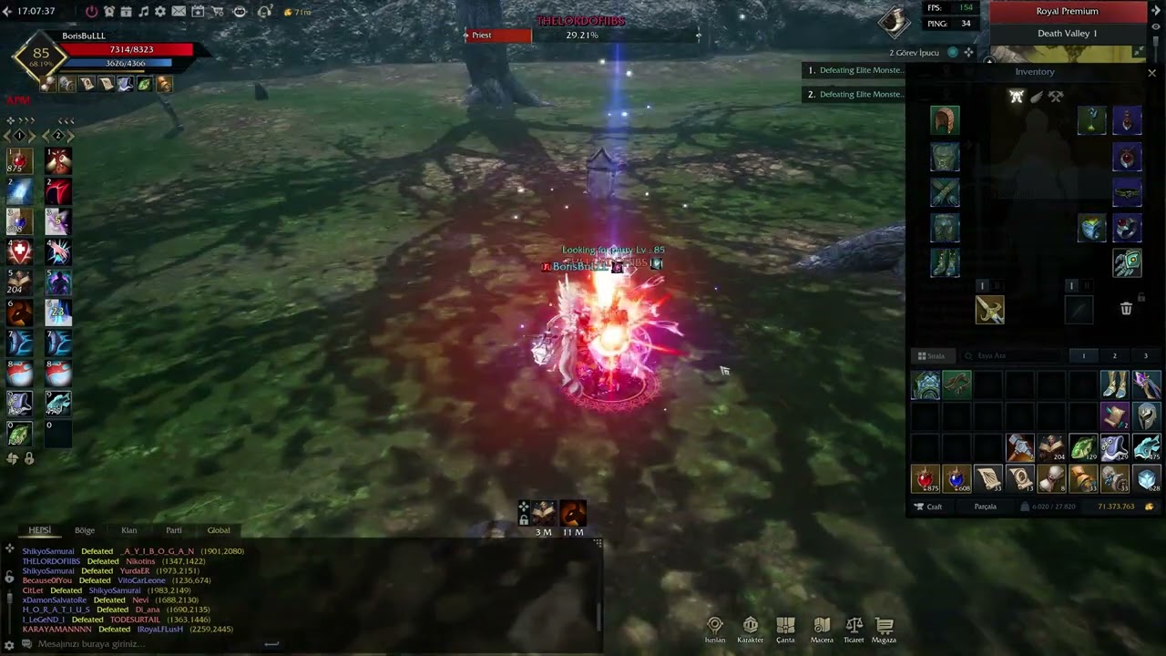 #RISEONLINE Aarvad SOLO Battle Priest PK & Vs Movie - Part #2