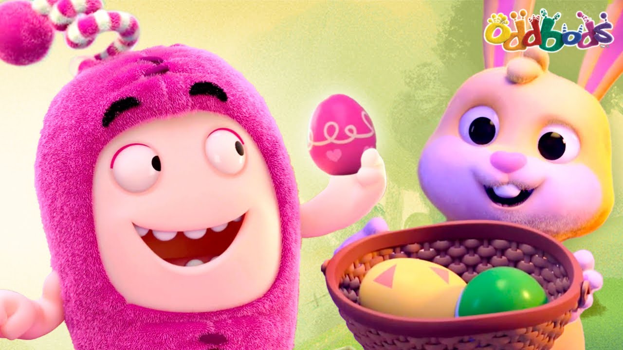 Oddbods | NEW | THE ODD BUNNY & THE COLORFUL EASTER EGGS | Full EPISODE | Funny Cartoons For Kids