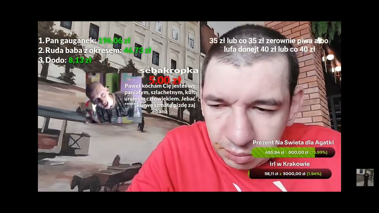 Proboszcz kulfon - rzyga w barze na talerz 