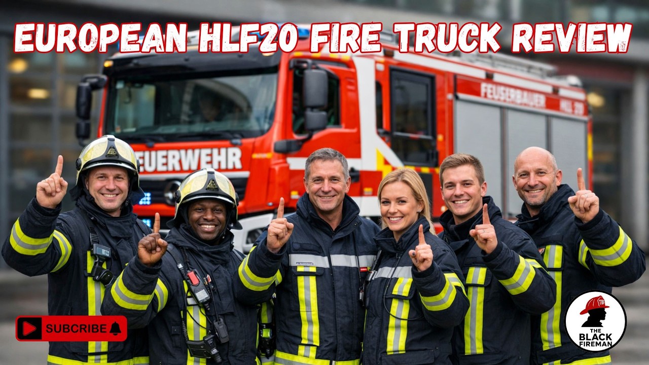 European HLF20 Fire Truck Review