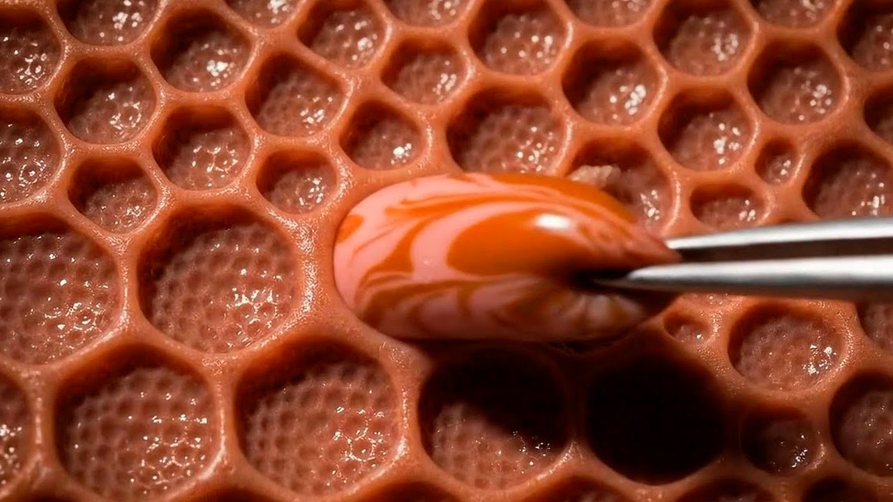 【AI】Oozing Jelly Extraction 🤏✨【JellyPlucking】#asmr #ai #jellypudding