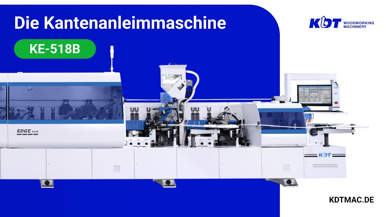 Die Kantenanleimmaschine KDT KE-518B
