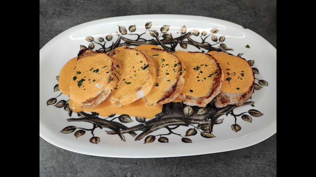 médaillon de porc et sa sauce chorizo