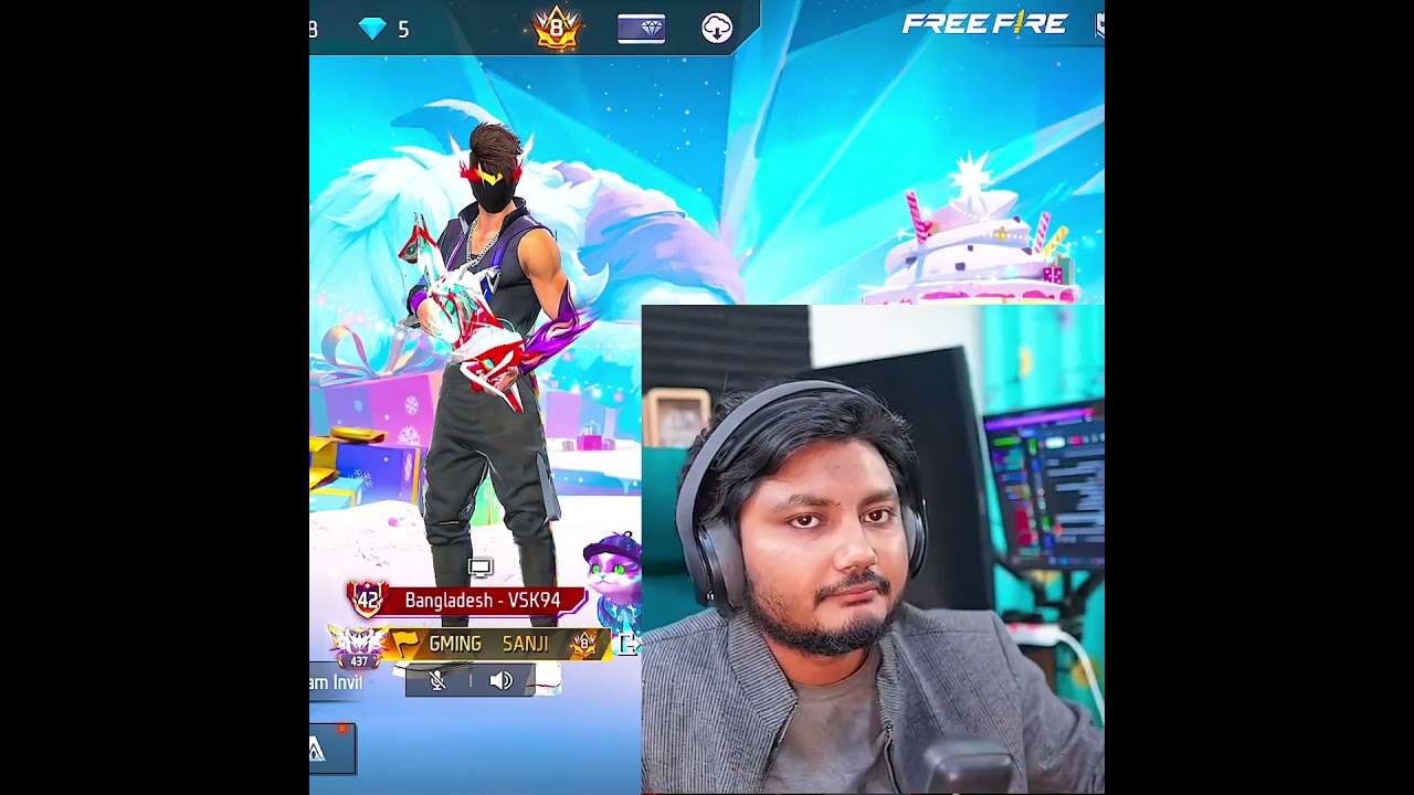 @GamingWithTalhaIsBackk  live reaction 😂😂 #gamingsanjid #shortsfeed