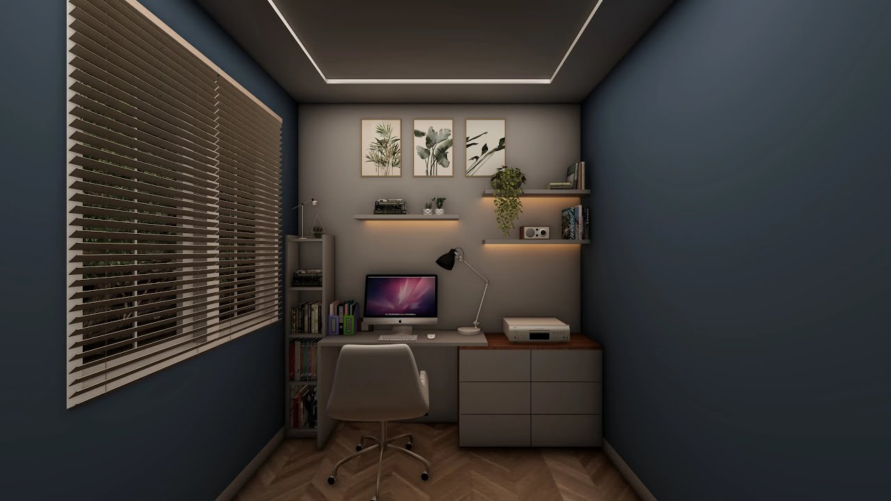 Interior Ruang Belajar | 3D Animasi
