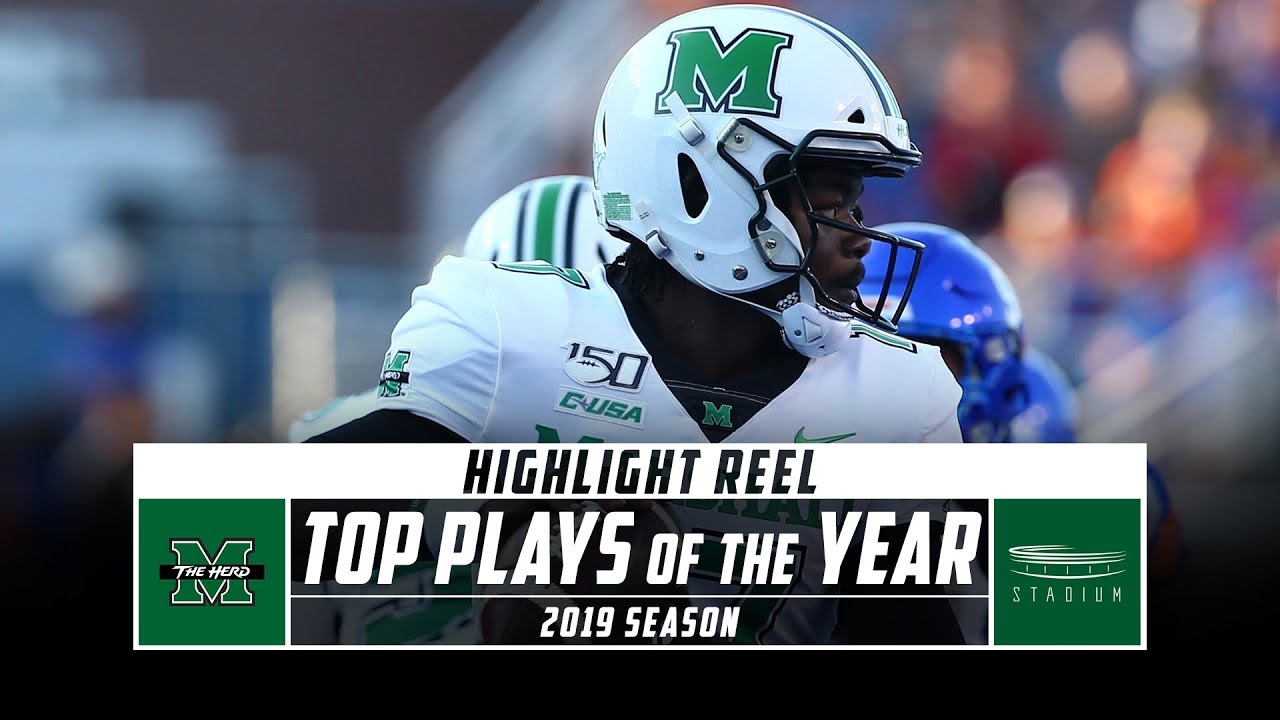 Marshall Football Top 5 Plays of the 2019 Season | Stadium