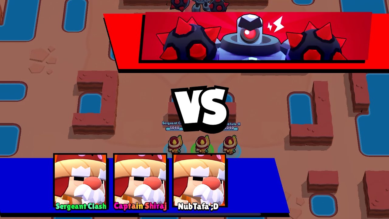 Triple Merchant Gale in Boss Fight | Brawl Stars
