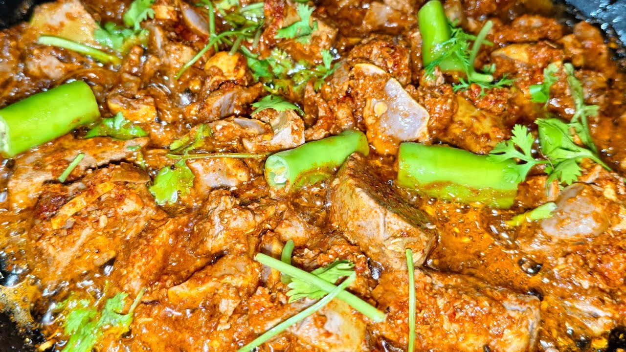Chicken Masala Kaleji Recipe | Spicy Chicken Liver Curry | Easy Indian Style Cooking