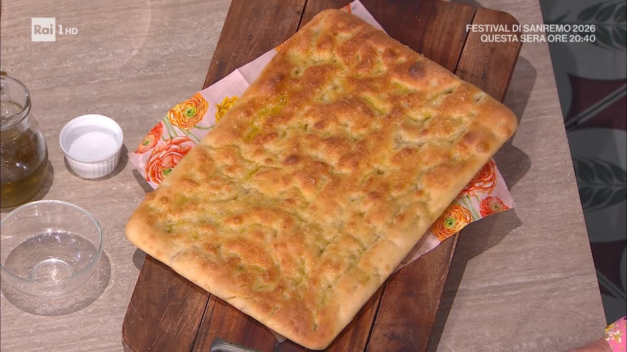 Focaccia ligure - È sempre mezzogiorno 24/02/2026