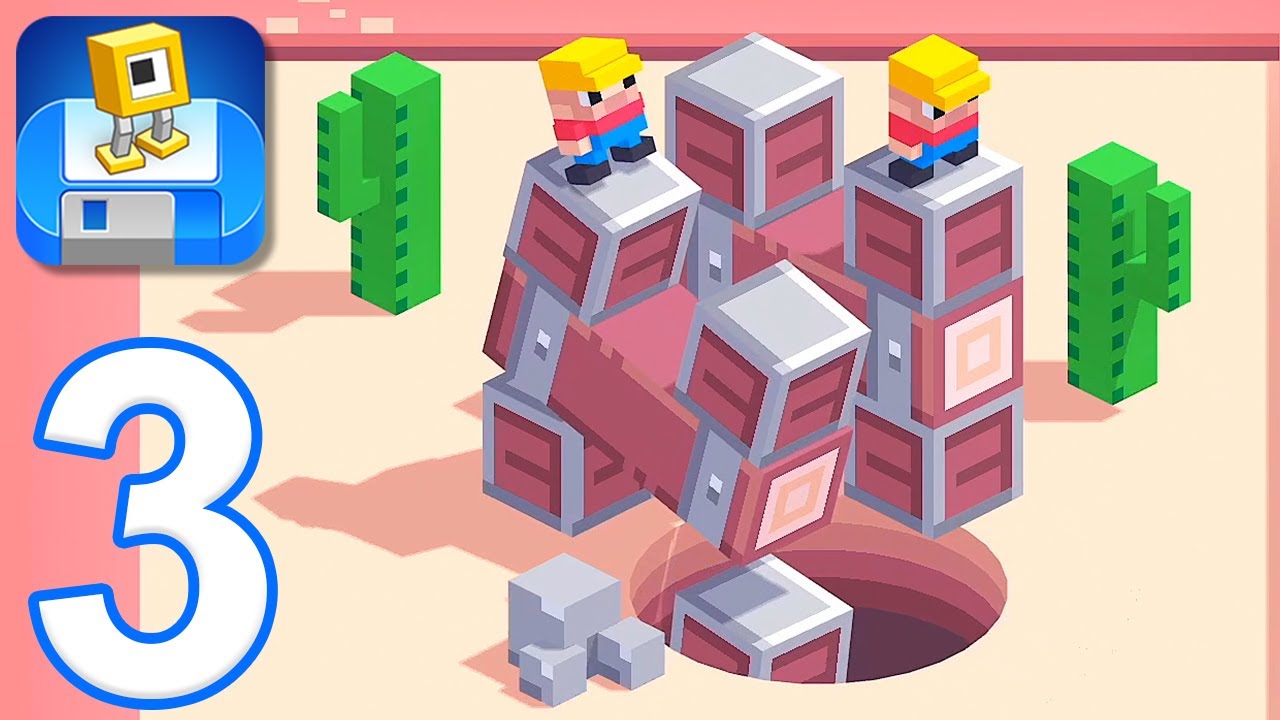Fancade - Gameplay Walkthrough Part 3 - World 2 Completed (iOS, Android)