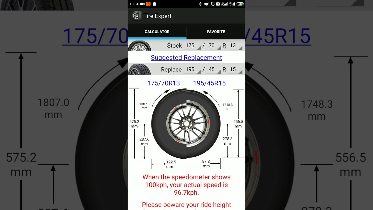 🚗🔧👨&zwj;🔧 Tire size calculator  - Tire Expert