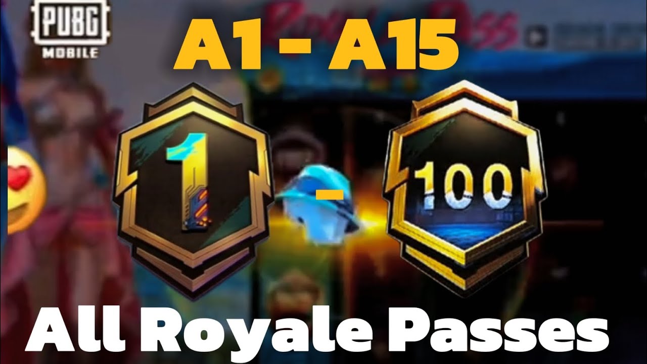 PUBG MOBILE A1&ndash;A15 Royale Pass All Rewards & Crate Opening 🔥 | Full RP Rewards Showcase!