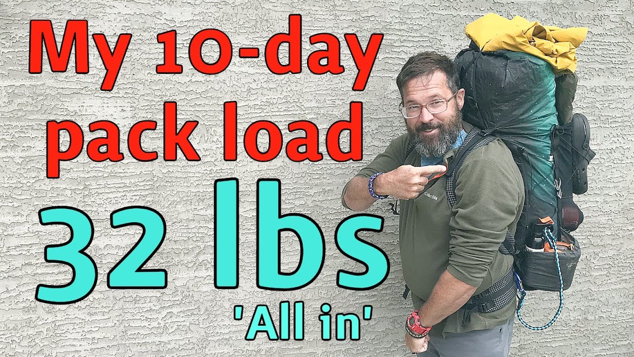 My GEAR for a 10-day hike | Base equipment and consumables