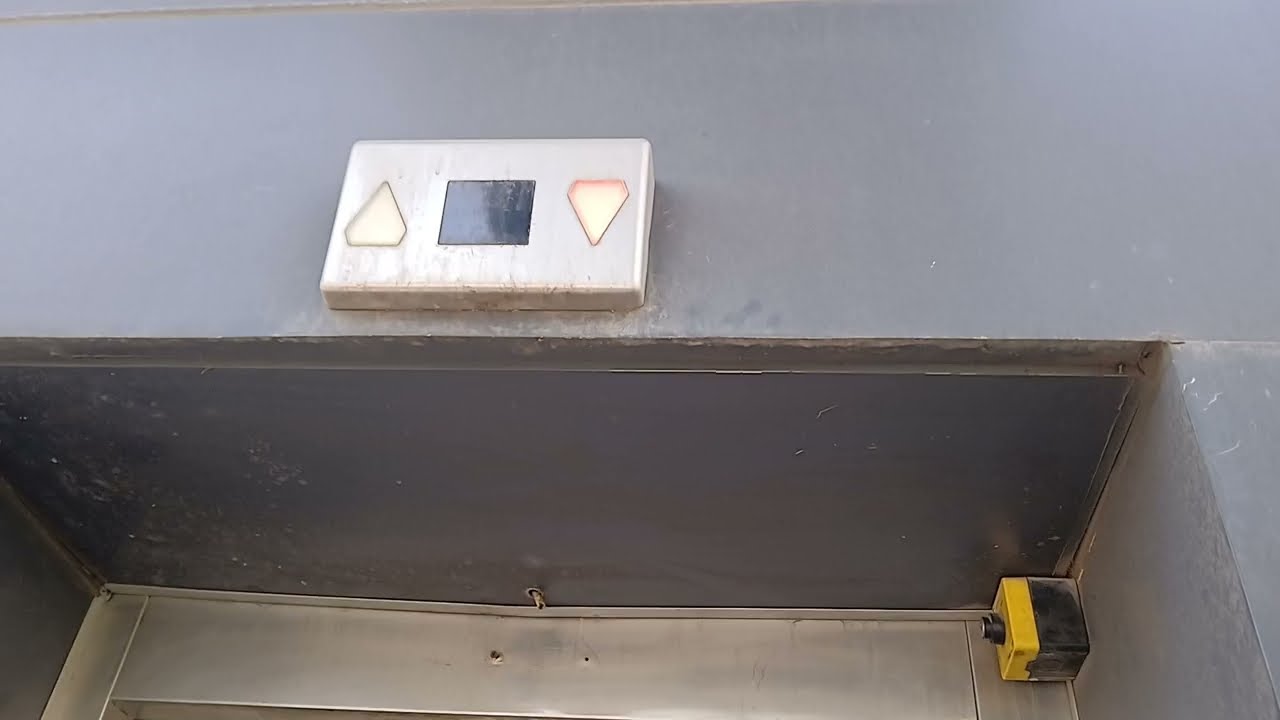 2019 Yunas Asansör Lift in Belediye Overpass, Osmangazi, Bursa, Turkey.