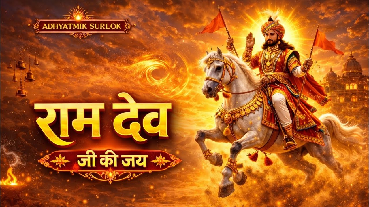 🚩राम देव जी की जय 🙏 | भगवान श्री राम देव जी की शक्तिशाली भजन  | Adhyatmik Surlok🚩