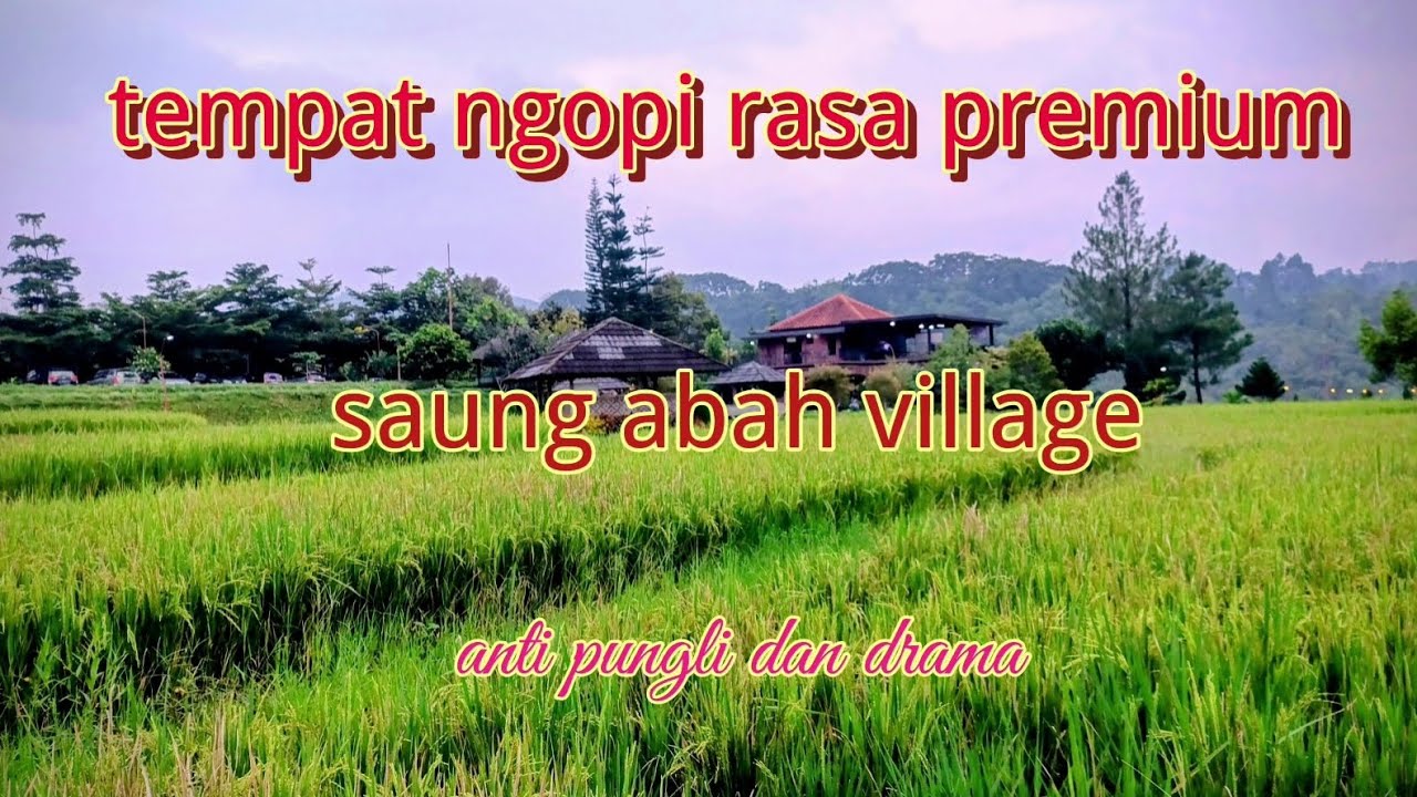Di puncak bogor ada tempat ngopi rasa premium tempat ajib pemandangan keren yuk kita gas 