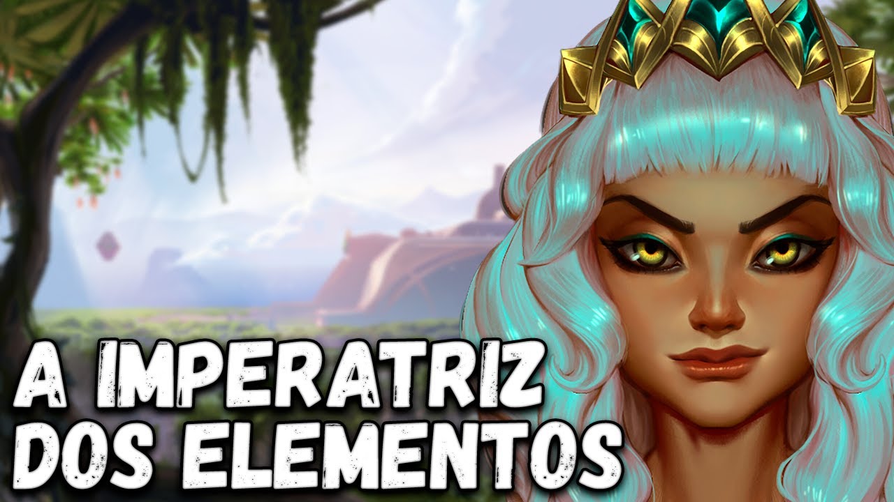 HISTÓRIA DE QIYANA, A IMPERATRIZ DOS ELEMENTOS - League of Legends