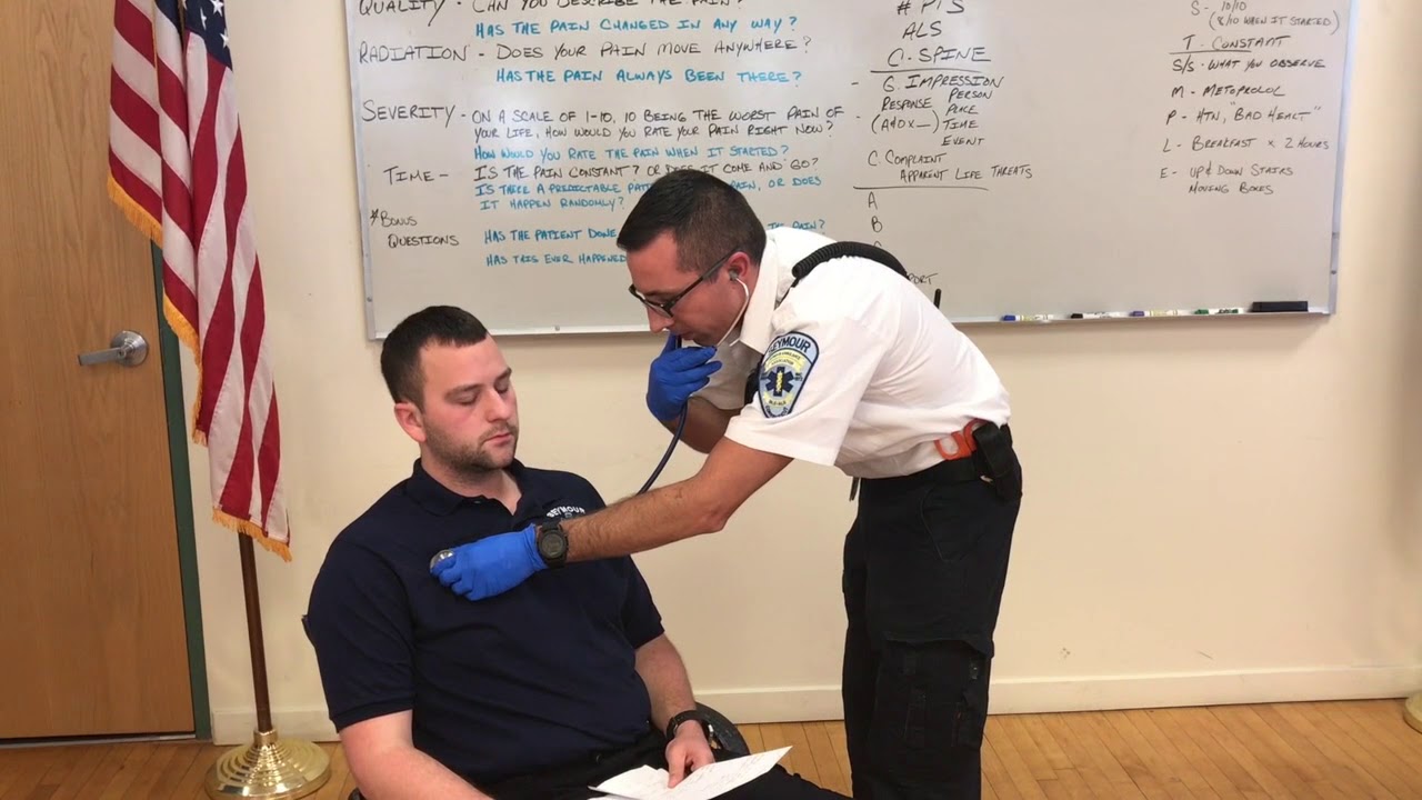 NREMT Medical Assessment   Chest Pain