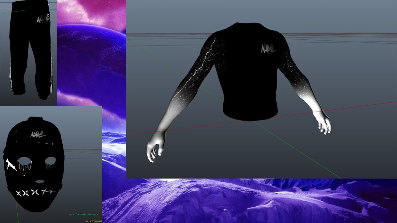 How to make gang clothing (BEGINNERS) (BASIC) (FIVEM)