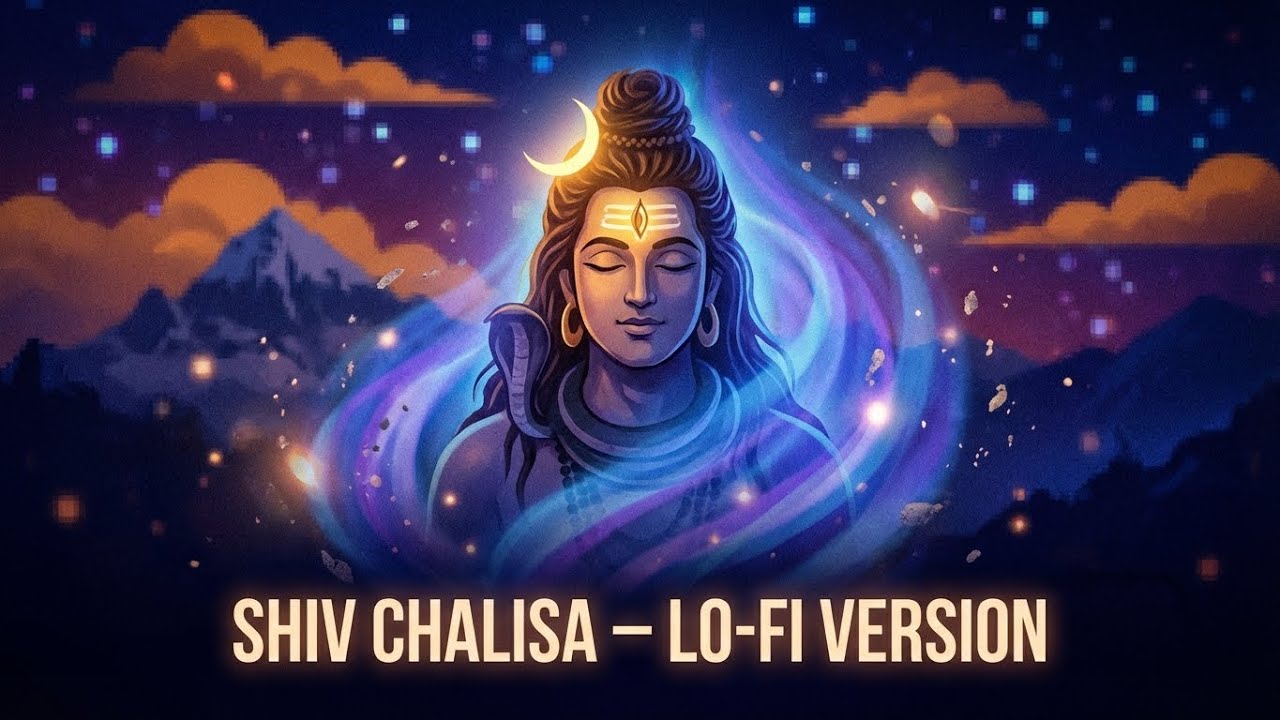 Shiv Chalisa Lo-Fi 🎧 | Calm & Peaceful Shiva Bhajan for Deep Sleep & Meditation | No Ads