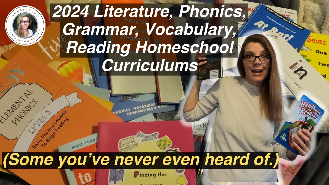 TOP BEST Favorite Secular Christian and Eclectic Language Arts Homeschool Curriculum Picks 2024 2025