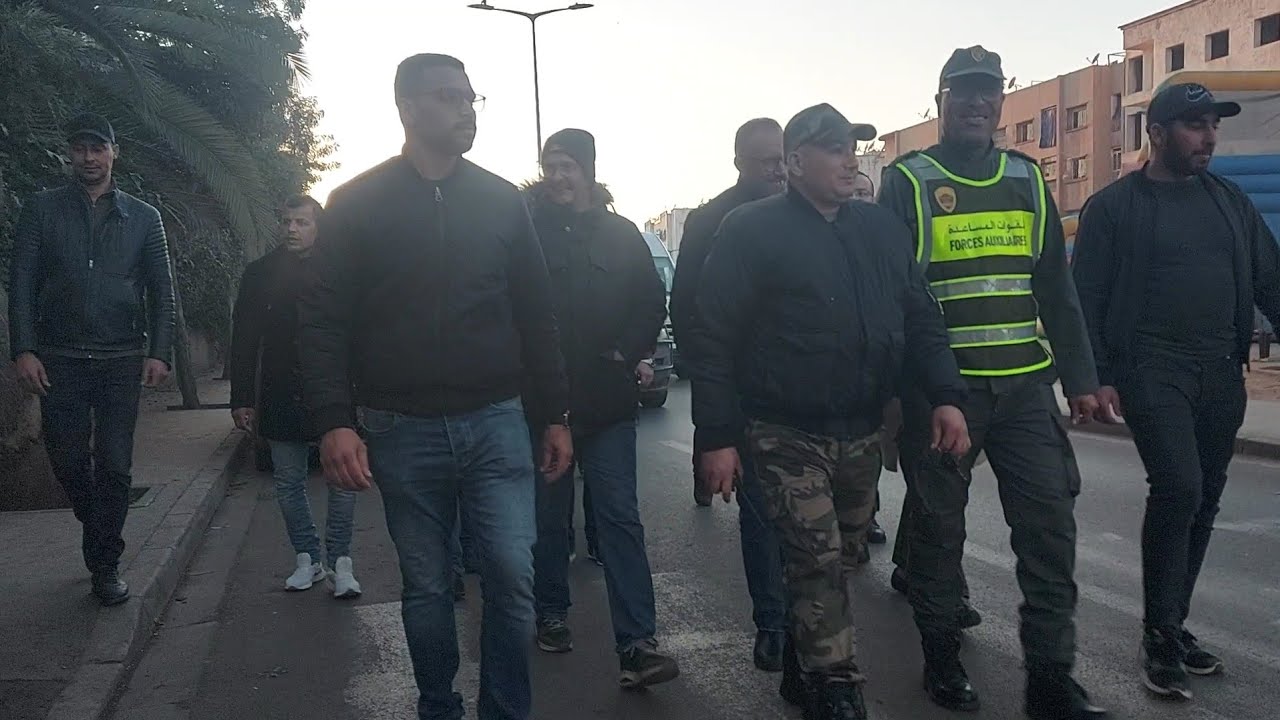 حملة مشتركة لتحرير الملك العمومي بمنطقة سيدي البرنوصي