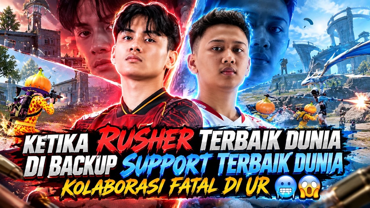 Gameplay Rosemary & Microboy — Duo Terbaik Dunia Dominasi 2 Match UR di Rank Tertinggi 🥶😱 