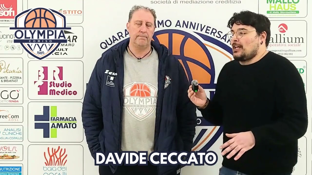 🎙️ INTERVISTA A COACH DAVIDE CECCATO🔥 VIGILIA DI UN MATCH FONDAMENTALE