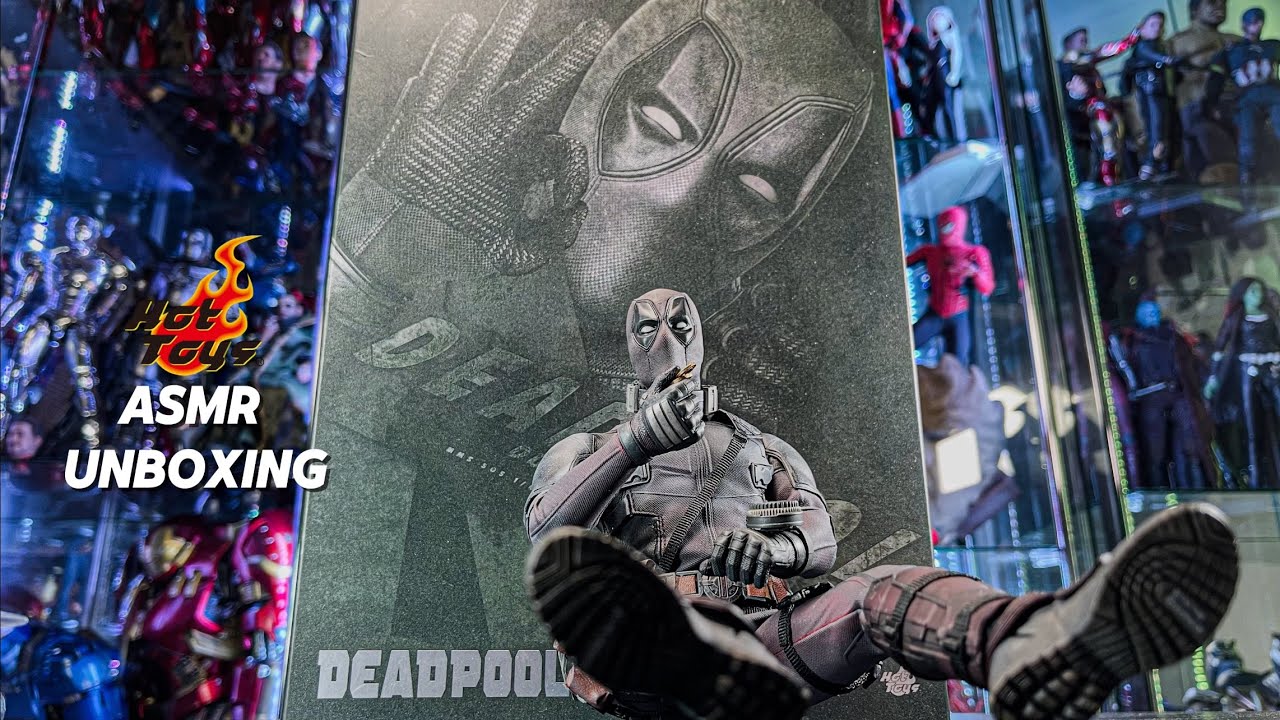 [ASMR UNBOXING] Hot Toys Deadpool Dusty Version #unboxing #asmr #hottoys