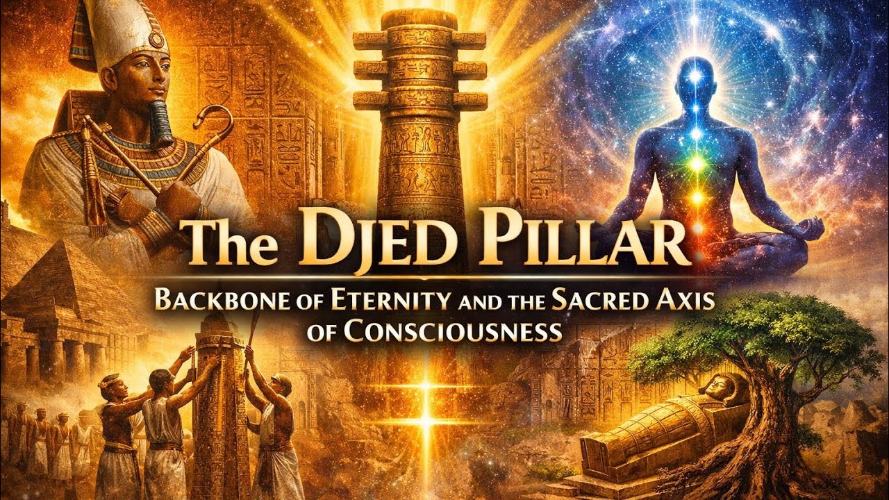 The Djed Pillar &mdash; The Cosmic Spine Linking Earth and the Divine