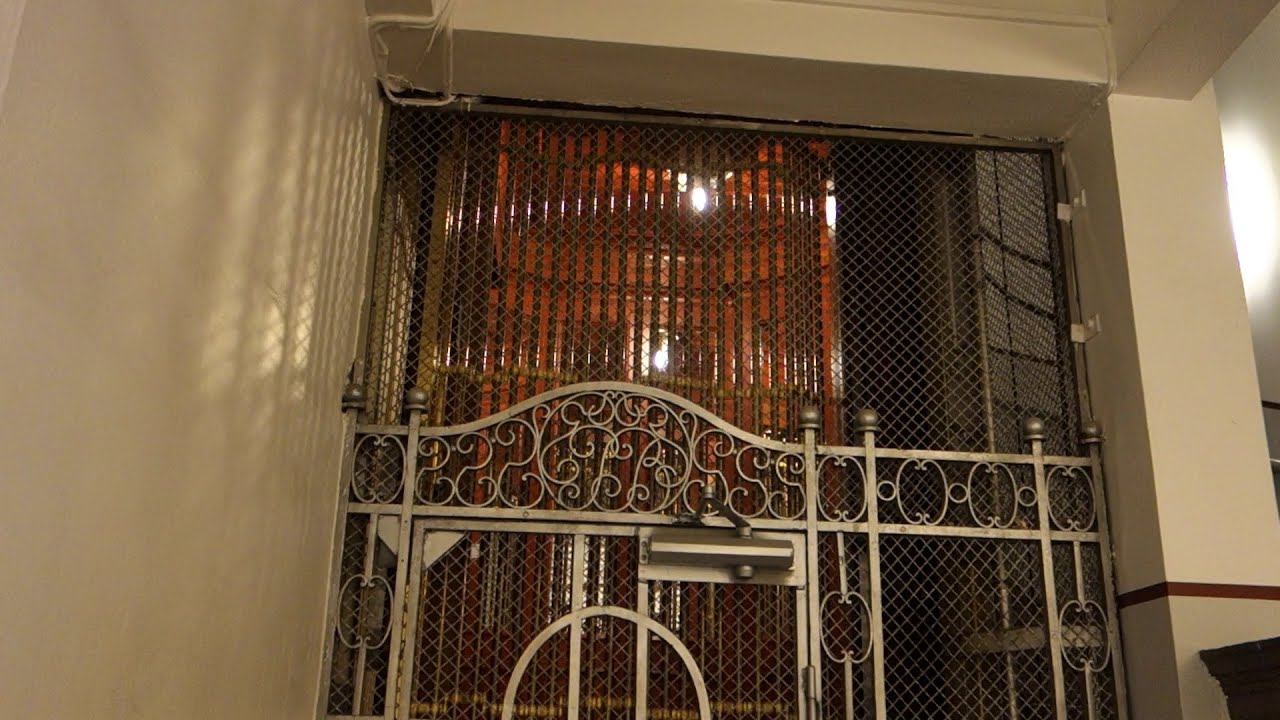 Beautiful Graham Brothers? (mod. by: KONE) Traction Elevator @ Drottninggatan 65, Stockholm, Sweden.