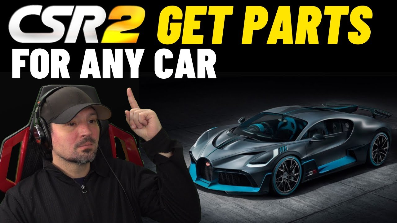 CSR2 Мгновенно получите запчасти для любого автомобиля.