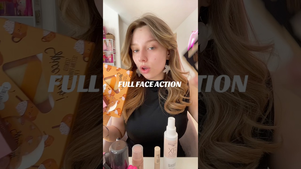 FULL FACE ACTION ! BIEN OU NUL ? 🤭💕 #makeup #grwm #action #crashtest #lifestyle #maquillage