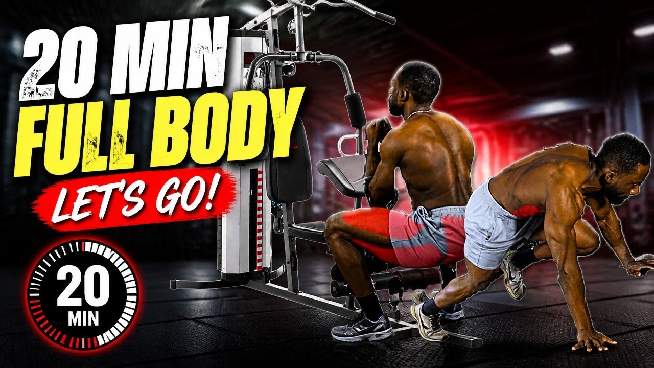 MULTI GYM 20 MIN FULL-BODY WORKOUT | WHOLE BODY**THURSDAY** | Stack Gym