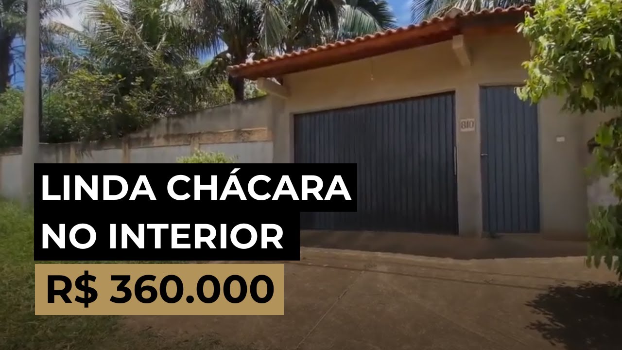 Chácara à Venda em Tatuí-SP | R$360mil | 2.000 m² | Bairro Jardim Gramado