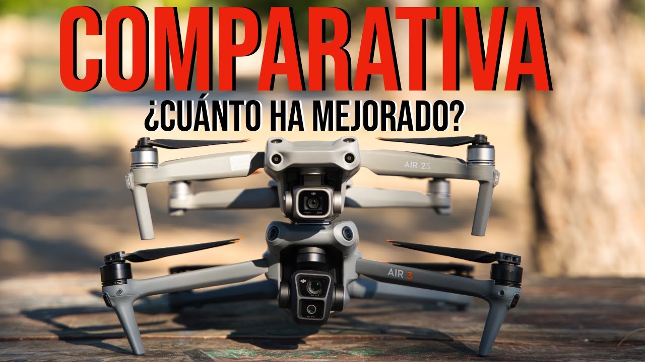 DJI AIR 3 vs AIR 2S - La COMPARATIVA A FONDO | ¿Cuánto ha mejorado realmente?