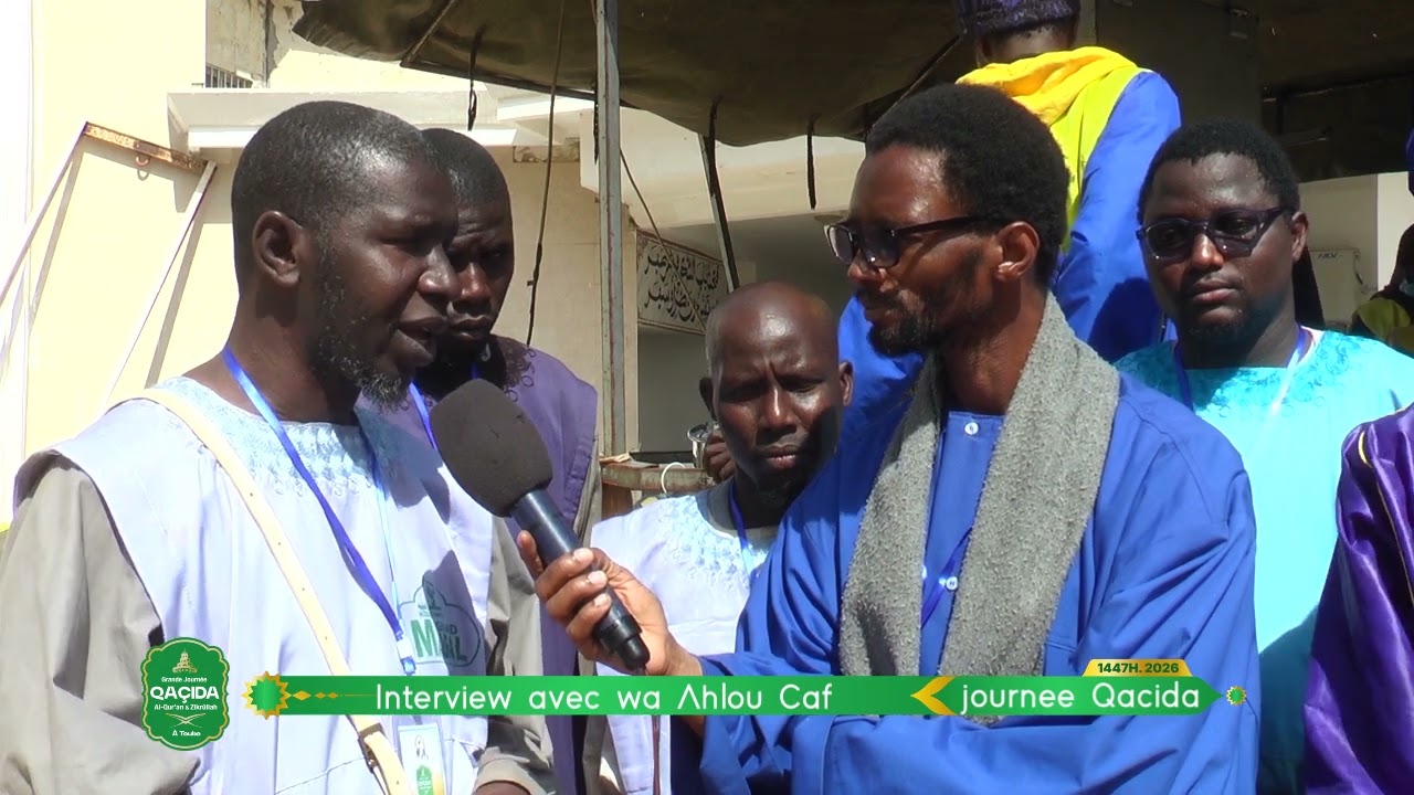 JOURNÉE XASSIDA TOUBA INTERVIEW AVEC AHLOU CAFÉ