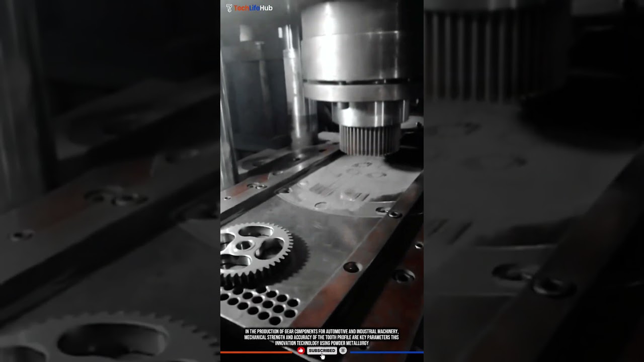 Innovation Technology Manufacturing: Press Molding Powder Metallurgy High Precision #tech