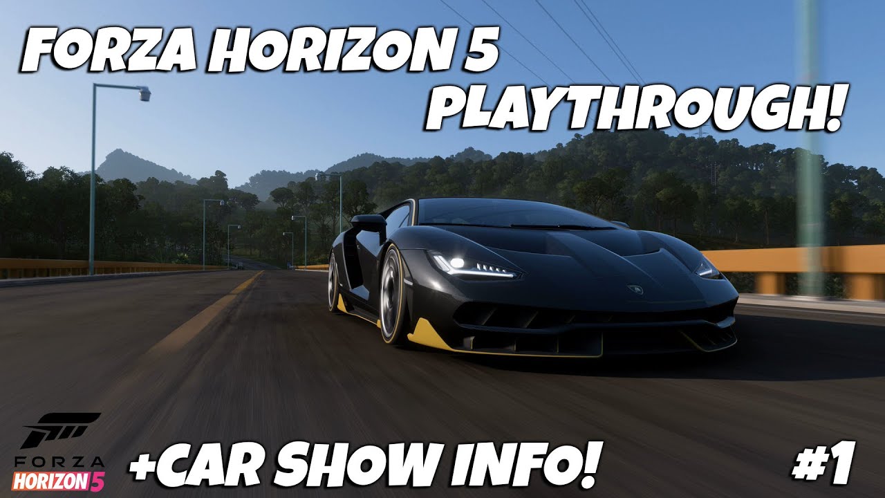 Forza Horizon 5 Car shows are back!