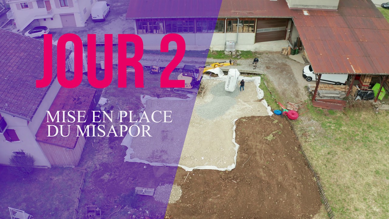 Radier sur misapor