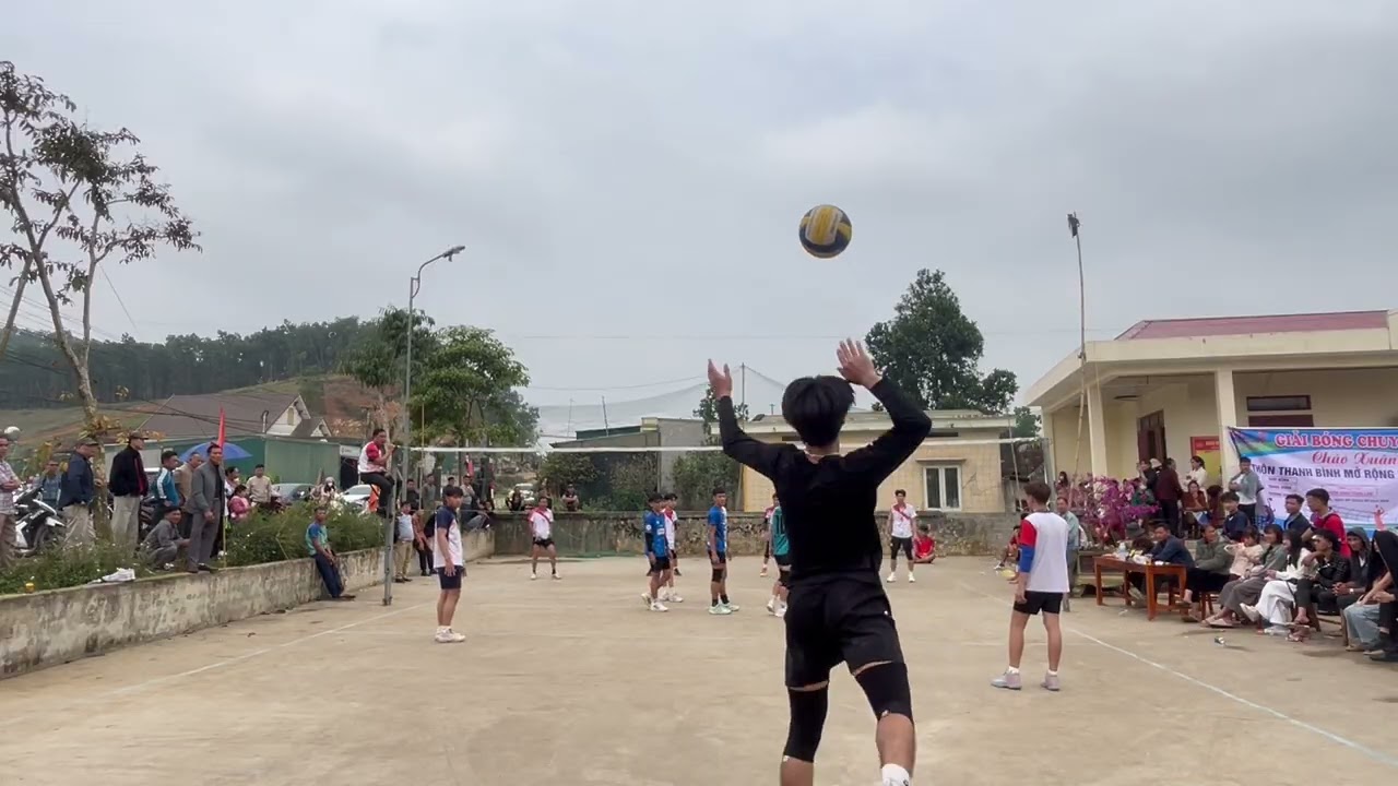 Bóng chuyền nam giải bóng chuyền trẻ thanh bình mở rộng/2026 rộc môn vs thượng ninh 