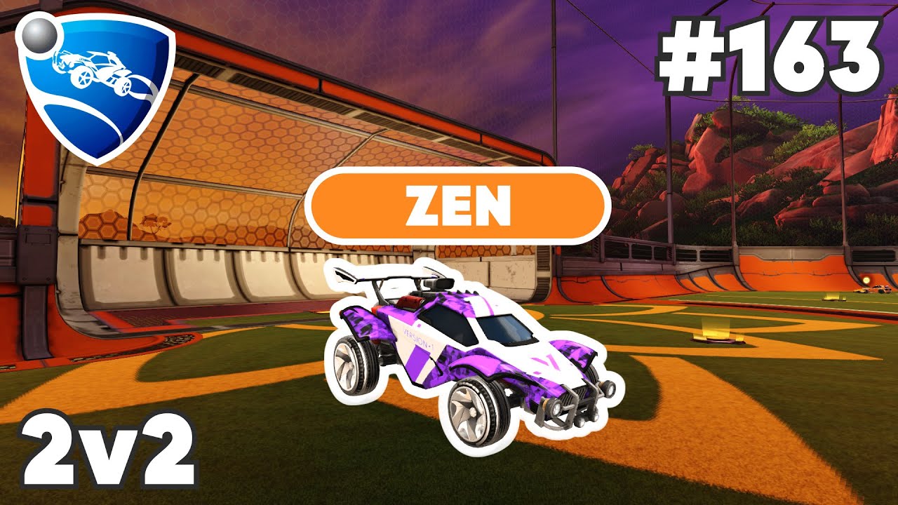 zen Ranked 2v2 PRO Replay #163 - Rocket League Replays