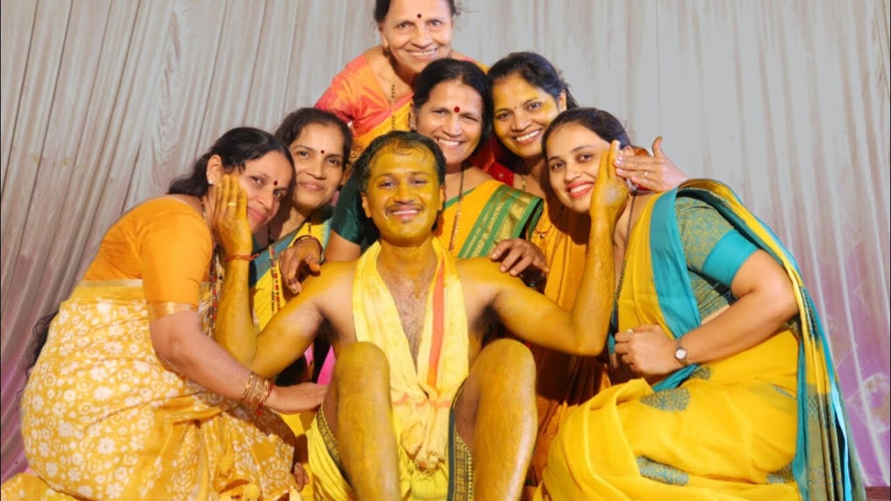 ನನ್ನ ಅಕ್ಕನ ಮಗ ಸೂರಜ್ ಮದುವೆಯ ಹಳದಿ ಶಾಸ್ತ್ರ ♥️♥️