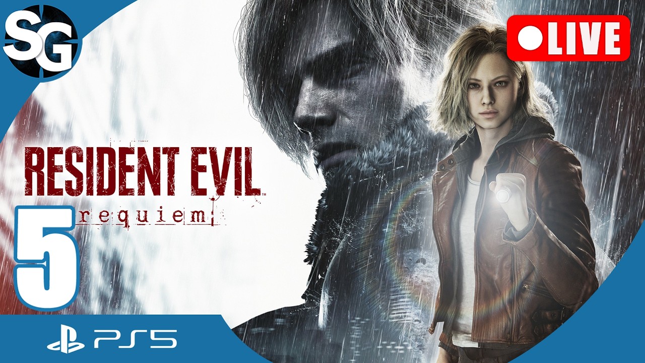 🔴 LIVE | RESIDENT EVIL 9 REQUIEM Walkthrough Gameplay | Raccoon City Central | Session 5
