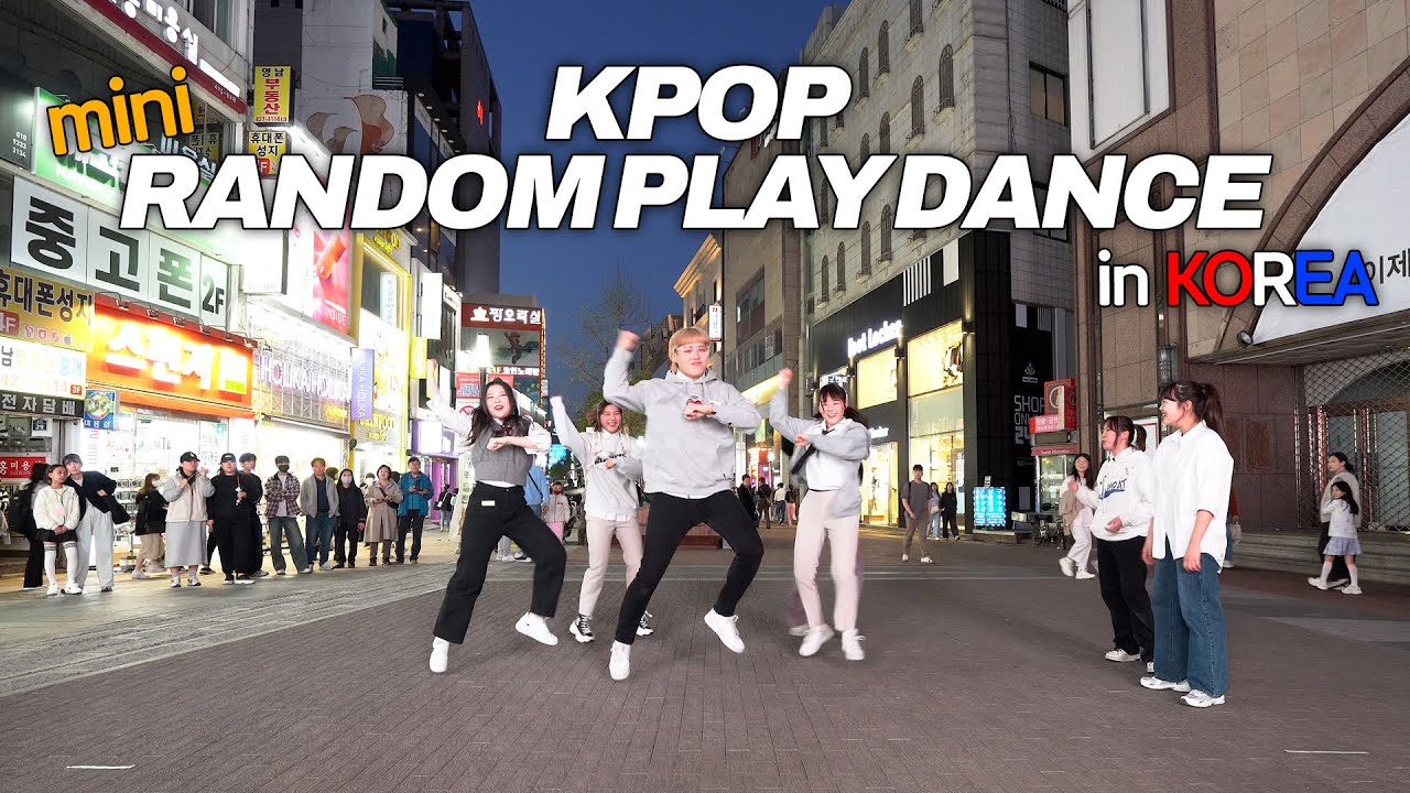 [RPD] 동성로 한복판에서 버스킹 끝나고 즉석 미니랜플!🇰🇷 @동성로│K-POP RANDOM PLAY DANCE│[블랙도어 BLACK DOOR] #랜덤플레이댄스