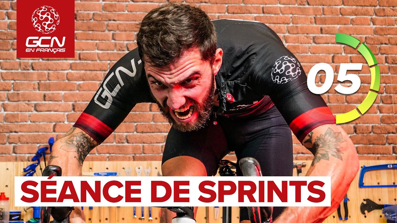 Séance sur home trainer : 30 secondes sprints | Entrainements